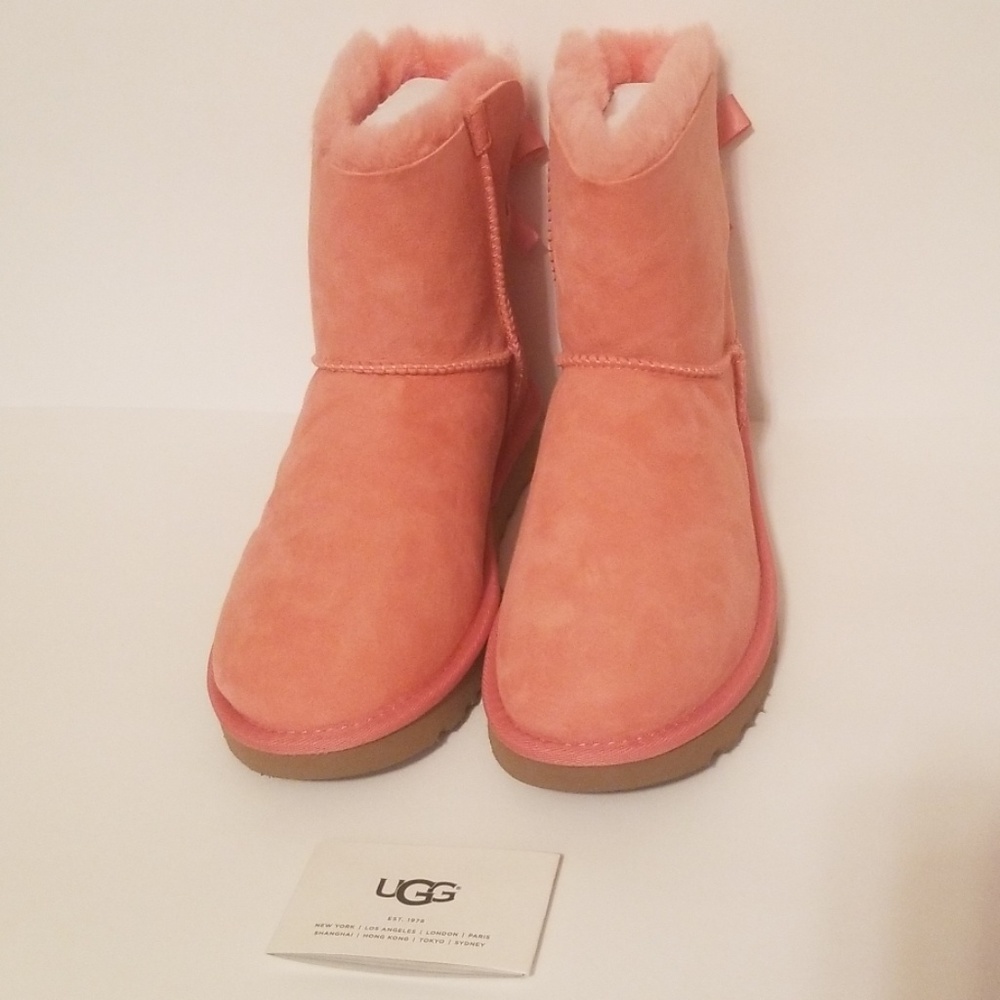 Mini Bailey Bow II Pink UGG New Shearling